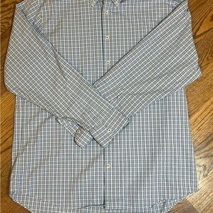 Charles Tyrwhitt Navy and‎ White Plaid Shirt
